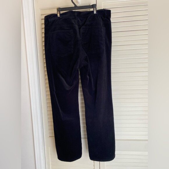 Chaps Black Corduroy Classic Fit Pants Size 12P - Picture 3 of 7